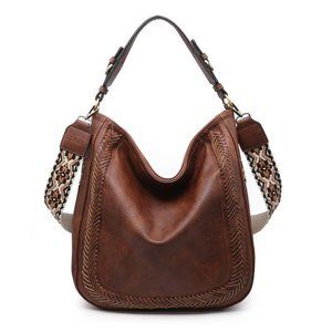 Aris Rustic Hobo Bag with Pockets